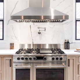 Zephyr Titan Range Hood + PowerWave™ Technology